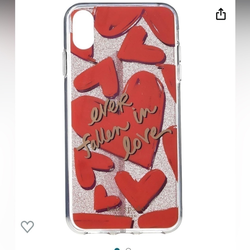 ⭐️ 3/$10 ♠️ Kate Spade New York Ever Fallen in Love case for iPhone XS Max